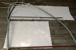 Laying out the canvas